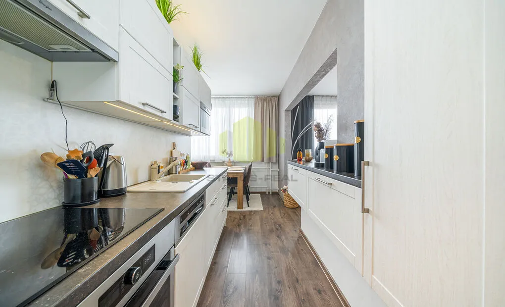 Prodej moderního bytu 3+kk, 72,9m2 + 3,80m2 balkon, Mišákova, Olomouc - Povel