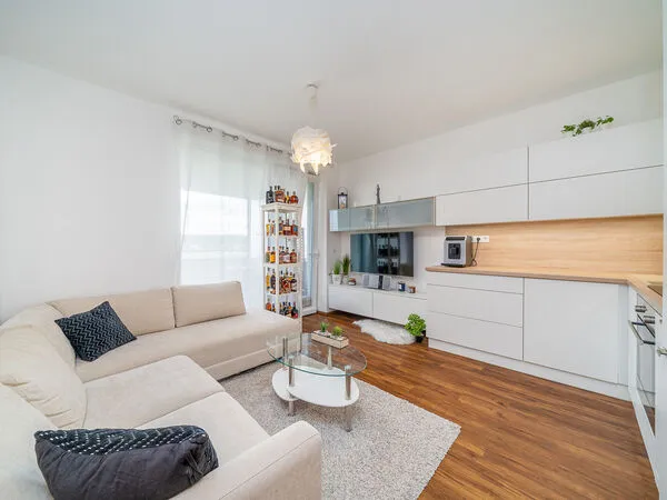 Prodej moderního bytu 2+kk (3+kk), 58 m2 + 10 m2 lodžie, Topolová, Olomouc - Slavonín