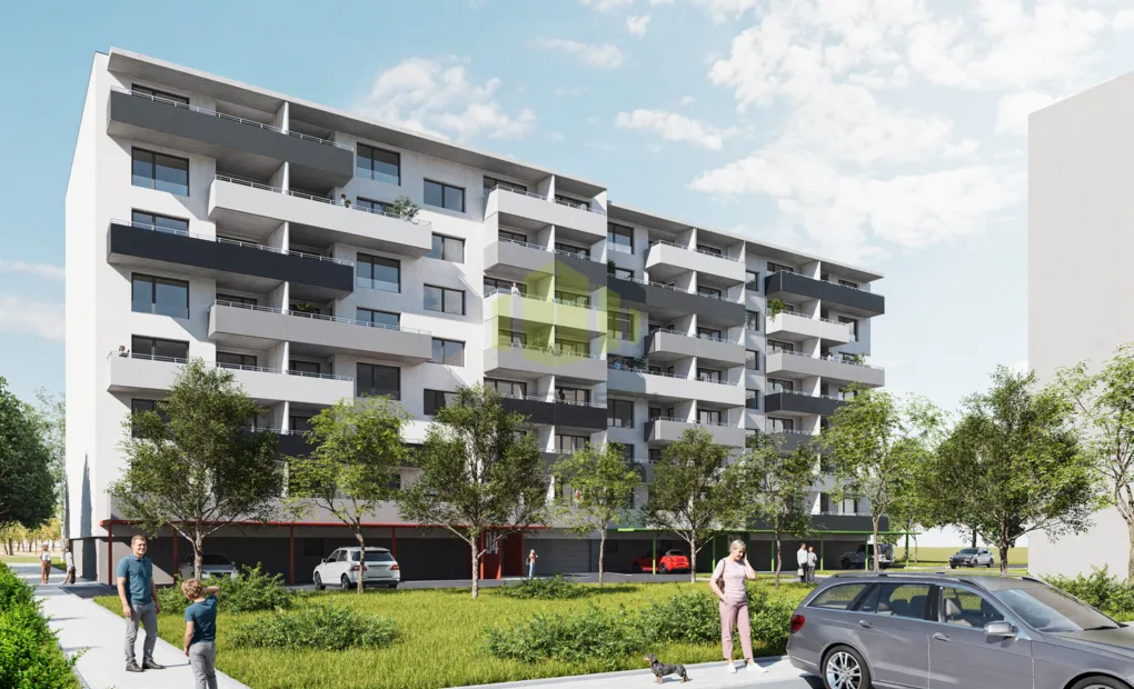 Pronájem novostavby bytu 1+kk 38,83 m2 + 6,94 m2 lodžie, Janského, Olomouc - Povel