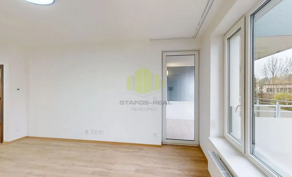 Pronájem novostavby bytu 2+kk 59,8 m2 + 9,6 m2 lodžie, Janského, Olomouc - Povel