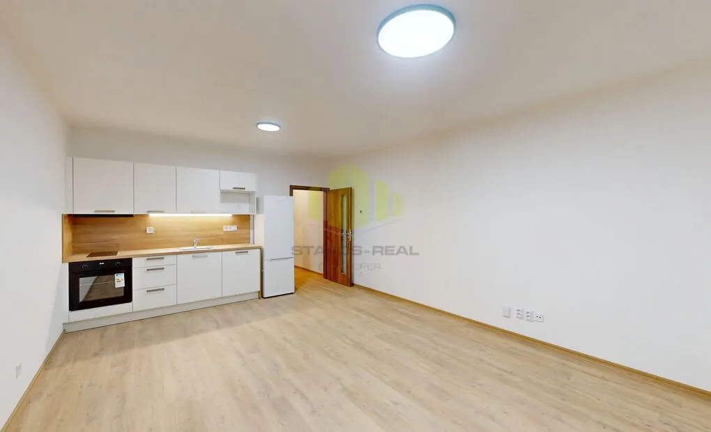 Pronájem novostavby bytu 1+kk 38,83 m2 + 6,94 m2 lodžie, Janského, Olomouc - Povel