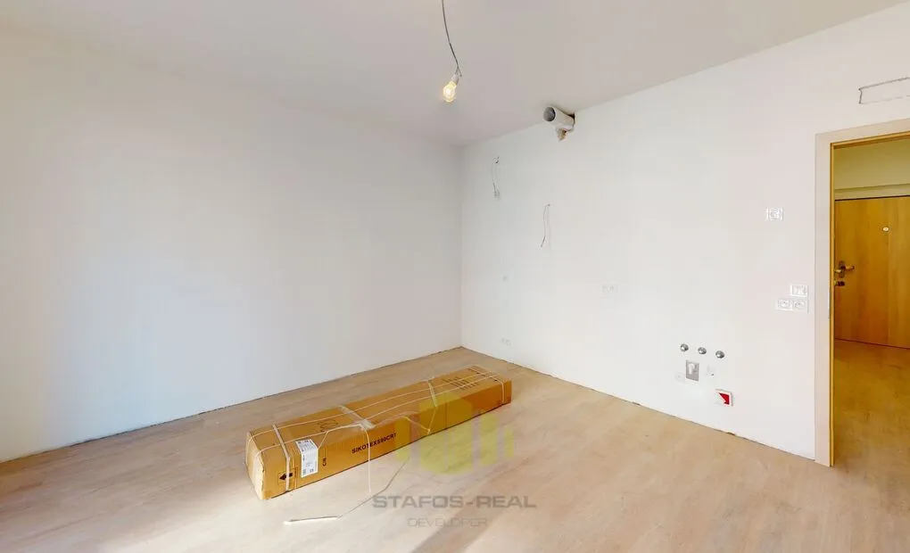 Pronájem novostavby bytu 1+kk 31,26 m2 + 8,27 m2 balkon, Janského, Olomouc - Povel