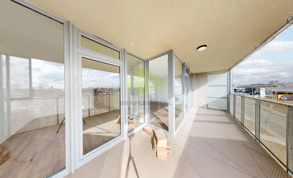 Pronájem novostavby bytu 2+kk 62m2 + lodžie 17m2 v novostavbě, Bydlení Šantova, Olomouc