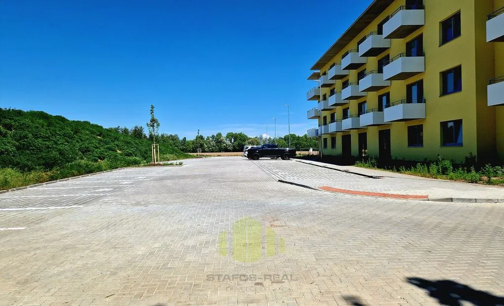 Pronájem moderního bytu 1+kk 34,3m2 + zasklená lodžie 4m2 v novostavbě, Na Lukách, Prostějov