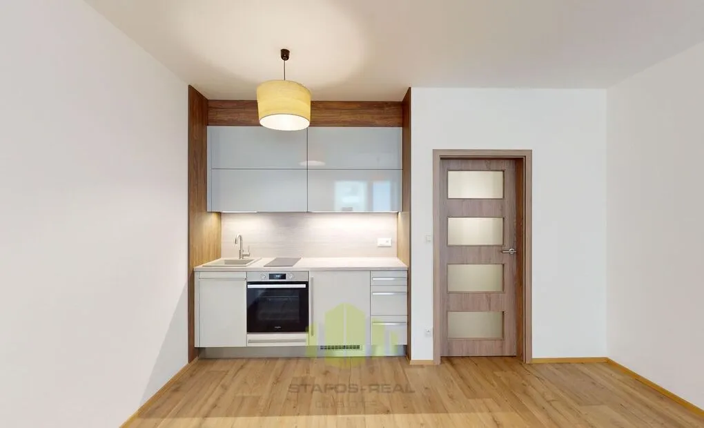 Pronájem moderního bytu 1+kk 34,3m2 + zasklená lodžie 4m2 v novostavbě, Na Lukách, Prostějov