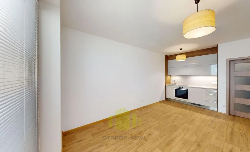 Pronájem moderního bytu 1+kk 34,3m2 + zasklená lodžie 4m2 v novostavbě, Na Lukách, Prostějov