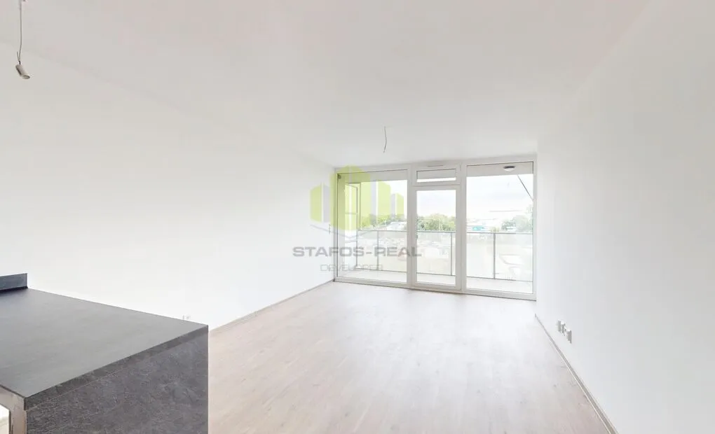 Pronájem novostavby bytu 2+kk 59,19m2 + lodžie 9,9m2 v novostavbě, Bydlení Šantova, Olomouc