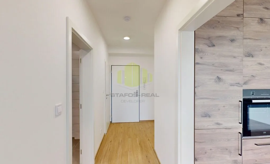 Pronájem novostavby bytu 2+kk 59,19m2 + lodžie 9,9m2 v novostavbě, Bydlení Šantova, Olomouc