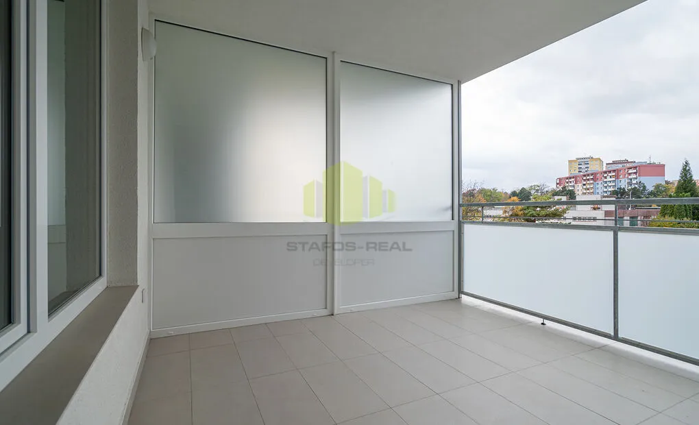 Prodej moderního bytu 2+kk 58,71 m2 + 9,48 m2 lodžie, Janského D1, Olomouc - Povel