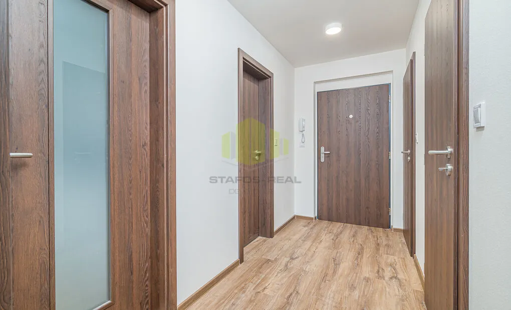 Prodej moderního bytu 2+kk 58,71 m2 + 9,48 m2 lodžie, Janského D1, Olomouc - Povel