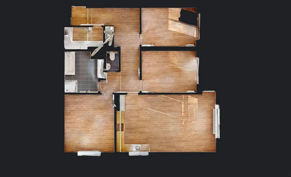 Pronájem slunného bytu 4+kk 112m2 + 20m2 lodžie, Janského, Olomouc