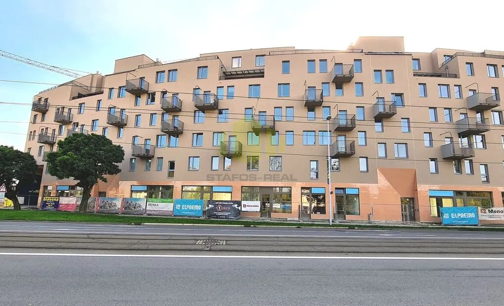 Pronájem nadstandardního bytu 2+kk 62,7m2 + lodžie 15m2 v novostavbě, Šantova, Olomouc