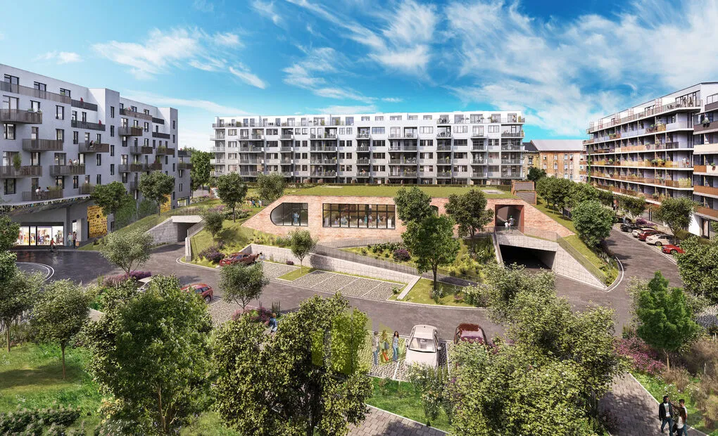 Pronájem vybavené novostavby bytu 2+kk 68,76m2 + lodžie 7m2 v novostavbě, Šantova, Olomouc