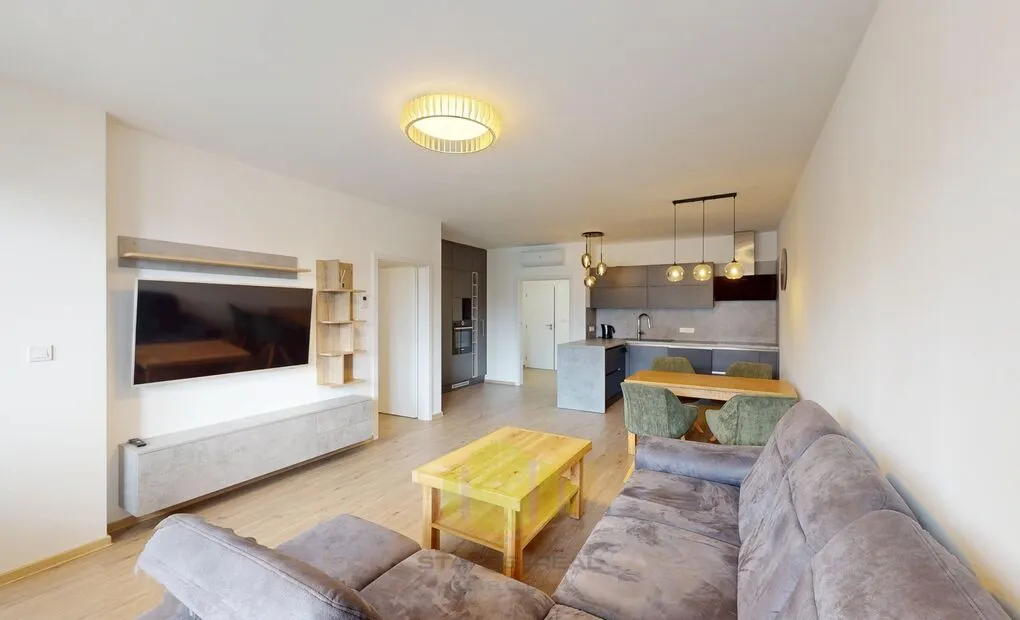 Pronájem vybavené novostavby bytu 2+kk 68,76m2 + lodžie 7m2 v novostavbě, Šantova, Olomouc