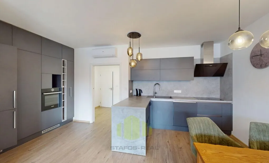 Pronájem vybavené novostavby bytu 2+kk 68,76m2 + lodžie 7m2 v novostavbě, Šantova, Olomouc