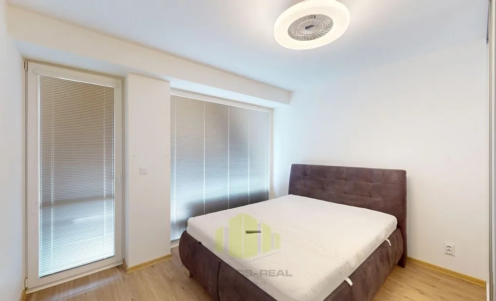 Pronájem vybavené novostavby bytu 2+kk 68,76m2 + lodžie 7m2 v novostavbě, Šantova, Olomouc