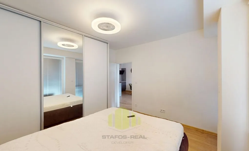 Pronájem vybavené novostavby bytu 2+kk 68,76m2 + lodžie 7m2 v novostavbě, Šantova, Olomouc