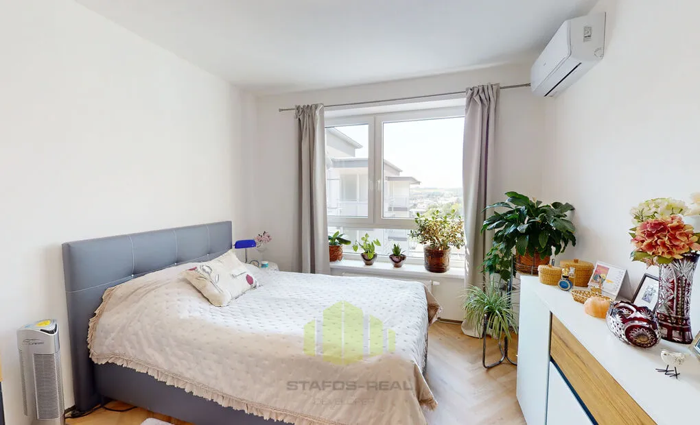 Pronájem novostavby bytu 2+kk 61,3 m2 + 10,67 m2 lodžie, Janského, Olomouc - Povel