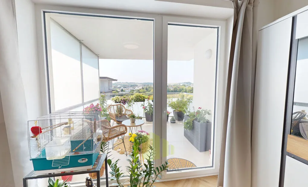 Pronájem novostavby bytu 2+kk 61,3 m2 + 10,67 m2 lodžie, Janského, Olomouc - Povel