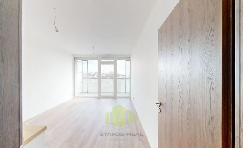 Pronájem novostavby UJ 1+kk 27,22m2 + balkon 6,35m2 v novostavbě, Bydlení Šantova, Olomouc