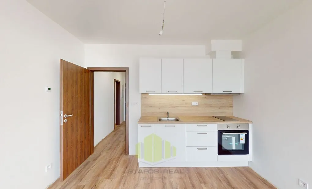 Pronájem novostavby UJ 1+kk 27,22m2 + balkon 6,35m2 v novostavbě, Bydlení Šantova, Olomouc