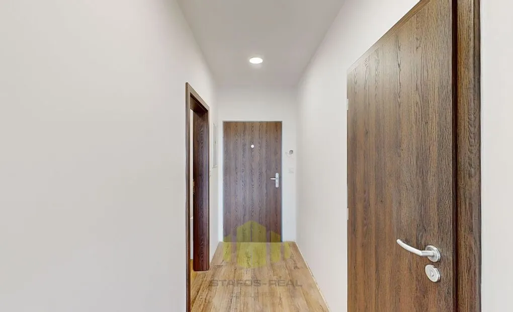 Pronájem novostavby UJ 1+kk 27,22m2 + balkon 6,35m2 v novostavbě, Bydlení Šantova, Olomouc