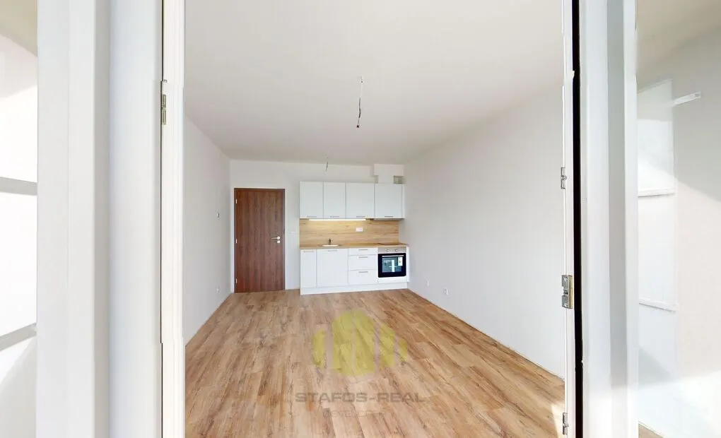 Pronájem novostavby UJ 1+kk 27,22m2 + balkon 6,35m2 v novostavbě, Bydlení Šantova, Olomouc