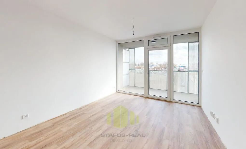Pronájem novostavby UJ 1+kk 27,22m2 + balkon 6,35m2 v novostavbě, Bydlení Šantova, Olomouc