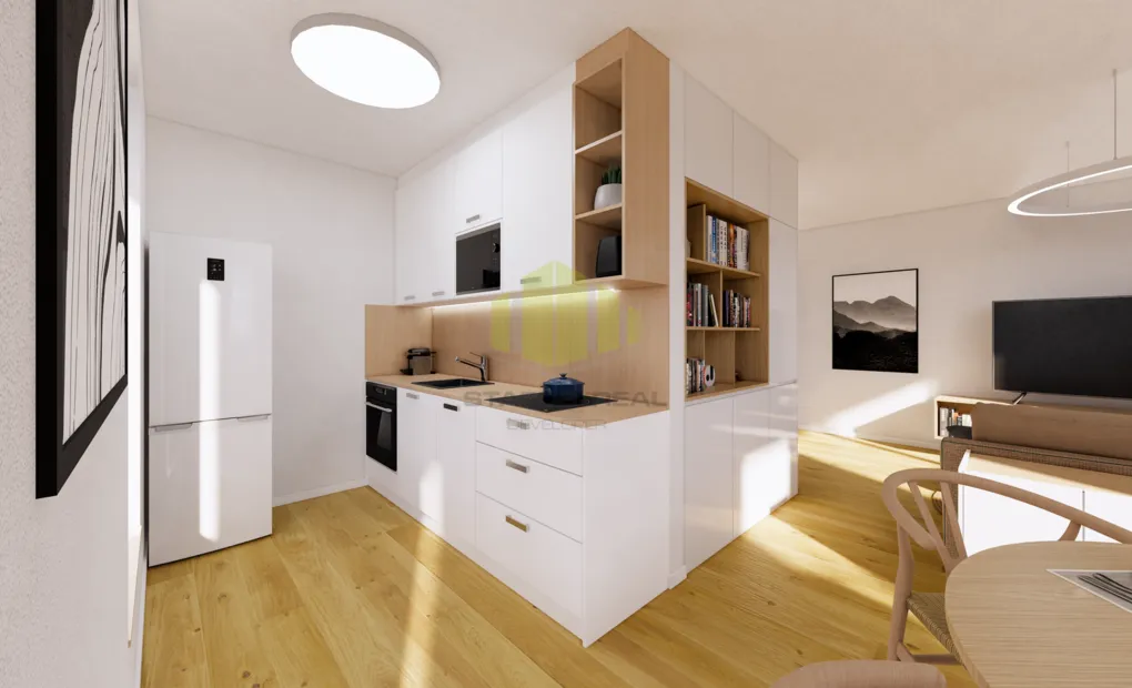 Prodej bytu 2+kk, 50.46 m2 s balkónem 8.55 m2 na ulici Mánesova, Lipník nad Bečvou