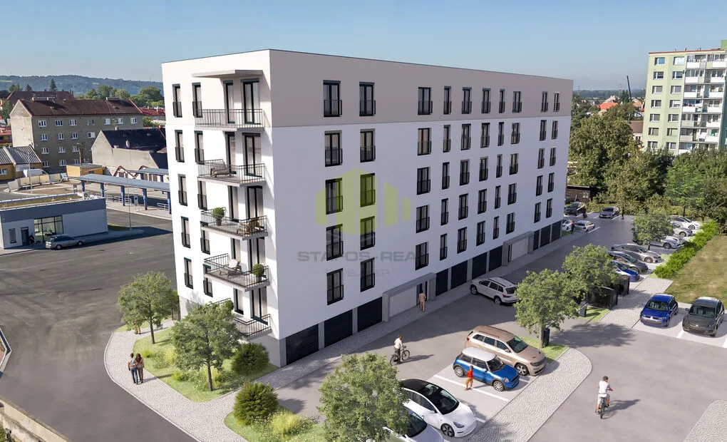 Prodej bytu 2+kk, 50.46 m2 s balkónem 8.55 m2 na ulici Mánesova, Lipník nad Bečvou