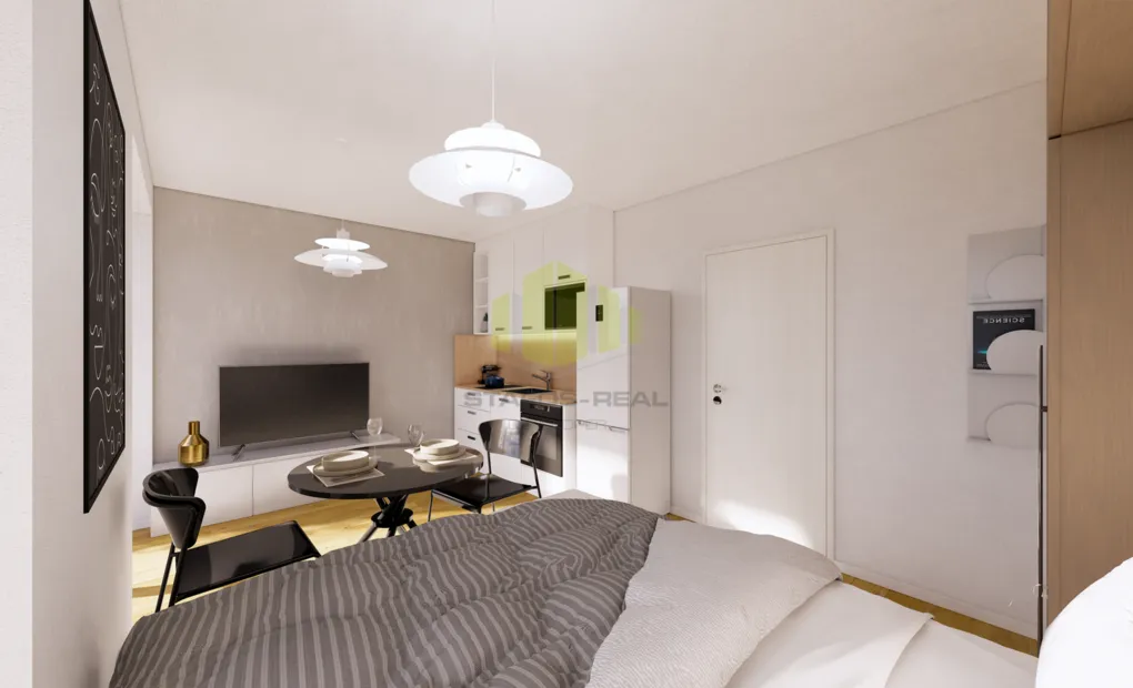 Prodej bytu 1+kk, 25.62 m2 s balkónem 4.5 m2, Mánesova, Lipník nad Bečvou