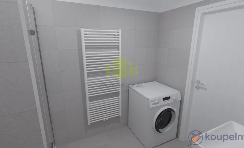 Prodej bytu 2+kk, 47.74 m2 s balkónem 7.65 m2 na ulici Mánesova, Lipník nad Bečvou