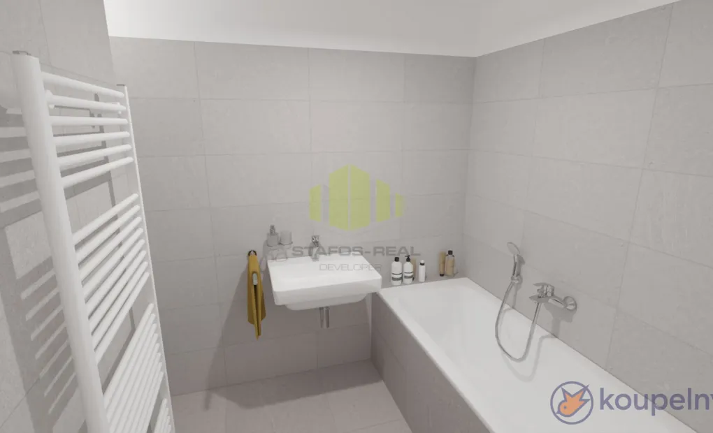 Prodej bytu 3+kk, 65.11 m2 s balkónem 8.55 m2, Mánesova, Lipník nad Bečvou