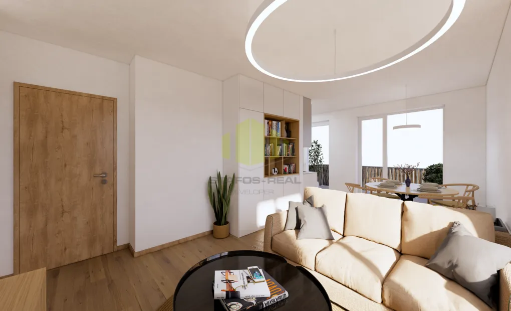 Prodej bytu 2+kk, 47.74 m2 s balkónem 7.65 m2 na ulici Mánesova, Lipník nad Bečvou