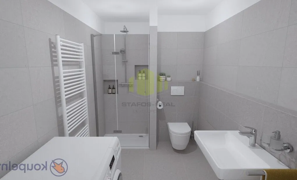 Prodej bytu 2+kk, 50.46 m2 s balkónem 8.55 m2 na ulici Mánesova, Lipník nad Bečvou