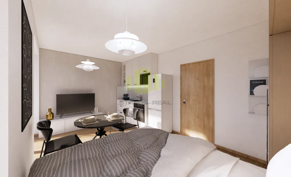 Prodej bytu 1+kk, 25.62 m2 s balkónem 4.5 m2, Mánesova, Lipník nad Bečvou