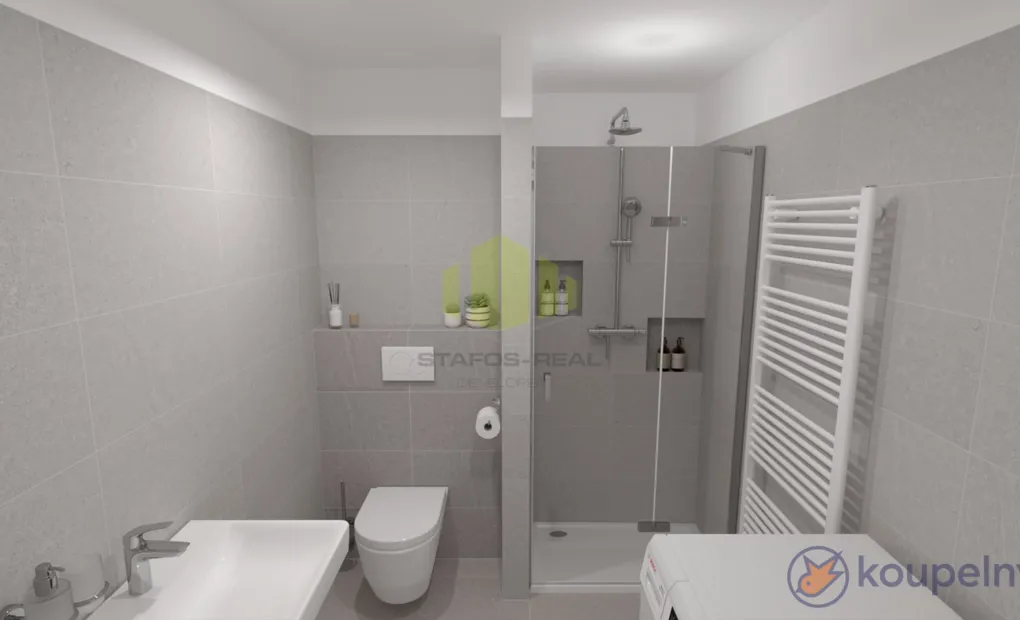 Prodej bytu 1+kk, 25.62 m2 s balkónem 4.5 m2, Mánesova, Lipník nad Bečvou