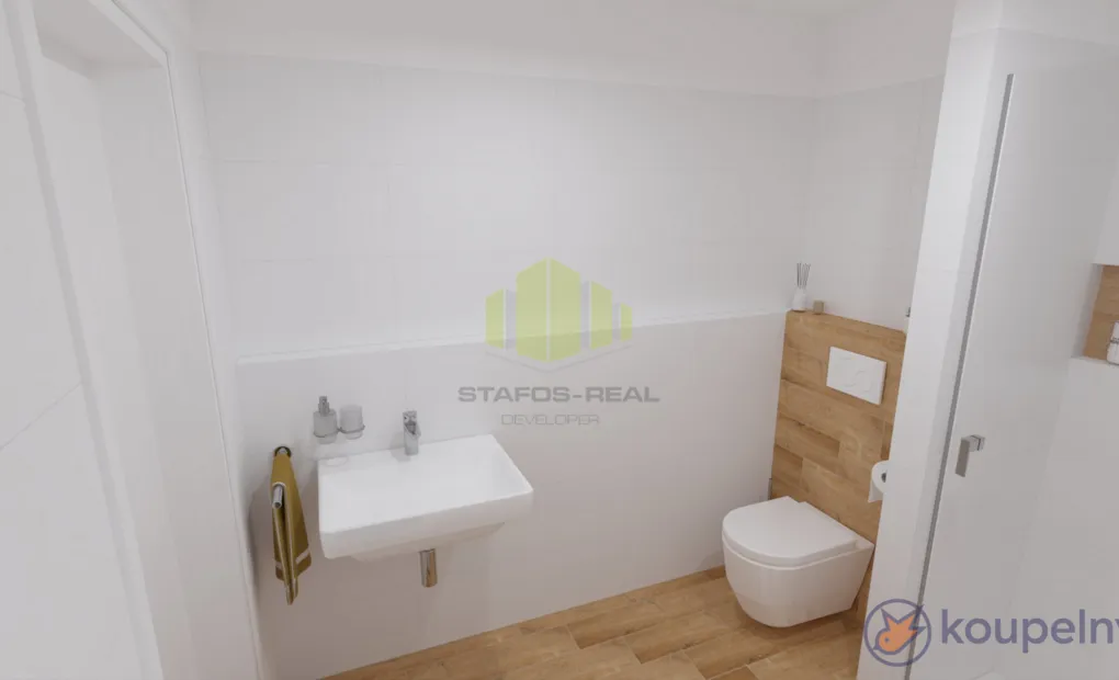 Prodej bytu 2+kk, 47.28 m2 s balkónem 7.9 m2, Mánesova, Lipník nad Bečvou