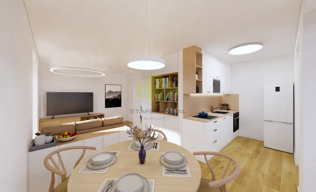 Prodej bytu 2+kk, 47.28 m2 s balkónem 7.9 m2, Mánesova, Lipník nad Bečvou