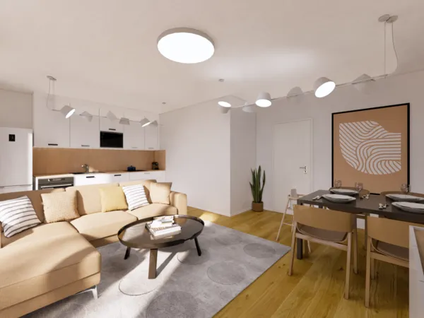 Fotografie nemovitosti - Prodej bytu 3+kk, 65.11 m2 s balkónem 8.55 m2, Mánesova, Lipník nad Bečvou