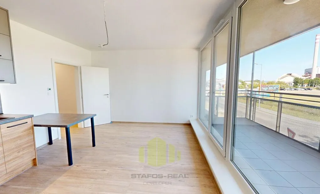 Pronájem novostavby bytu 1+kk 34,5m2 + lodžie 8,66m2 v novostavbě, Bydlení Šantova, Olomouc