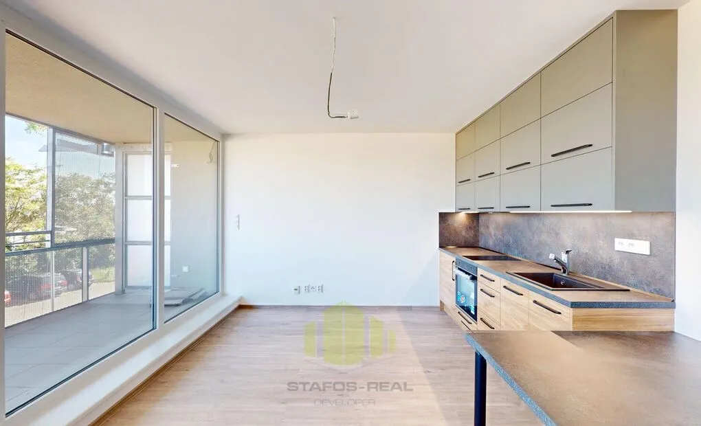 Pronájem novostavby bytu 1+kk 34,5m2 + lodžie 8,66m2 v novostavbě, Bydlení Šantova, Olomouc