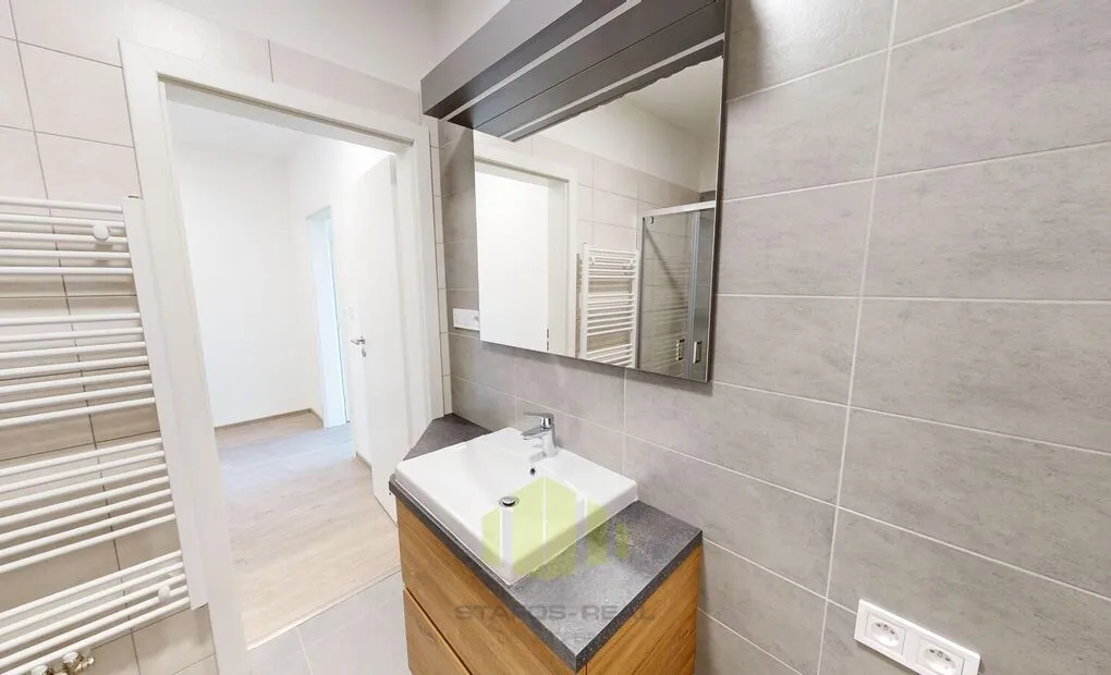 Pronájem novostavby bytu 1+kk 34,5m2 + lodžie 8,66m2 v novostavbě, Bydlení Šantova, Olomouc