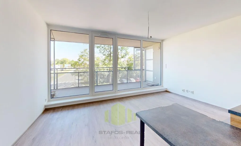 Pronájem novostavby bytu 1+kk 34,5m2 + lodžie 8,66m2 v novostavbě, Bydlení Šantova, Olomouc