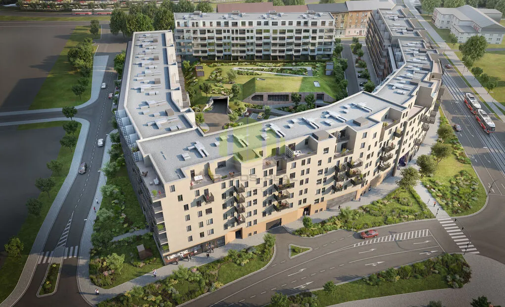 Pronájem novostavby ubytovací jednotky 2+kk 68,30m2 + lodžie 9,47m2 v novostavbě, Šantova, Olomouc