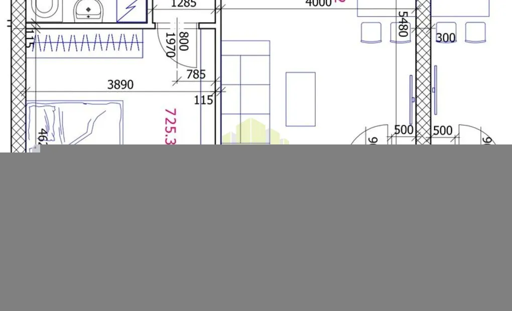 Pronájem novostavby bytu 2+kk 49,2m2 + lodžie 9,2m2 v novostavbě, Eduarda Hamburgera, Olomouc