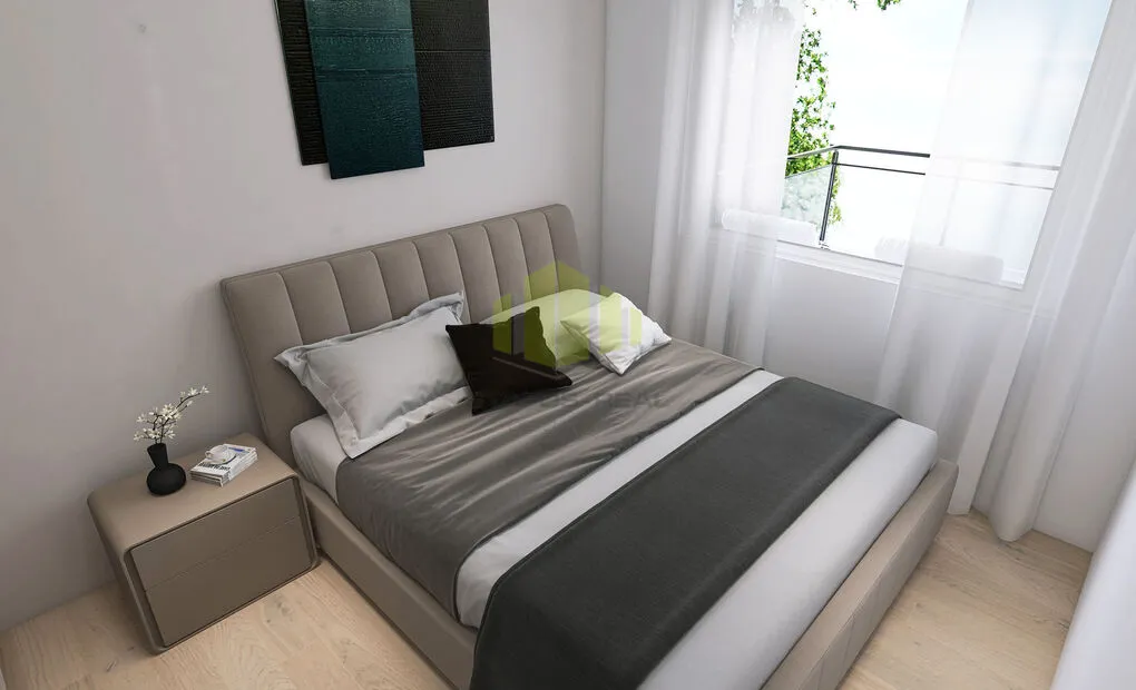 Pronájem novostavby bytu 2+kk 58,71 m2 + 9,48 m2 lodžie, Janského, Olomouc - Povel