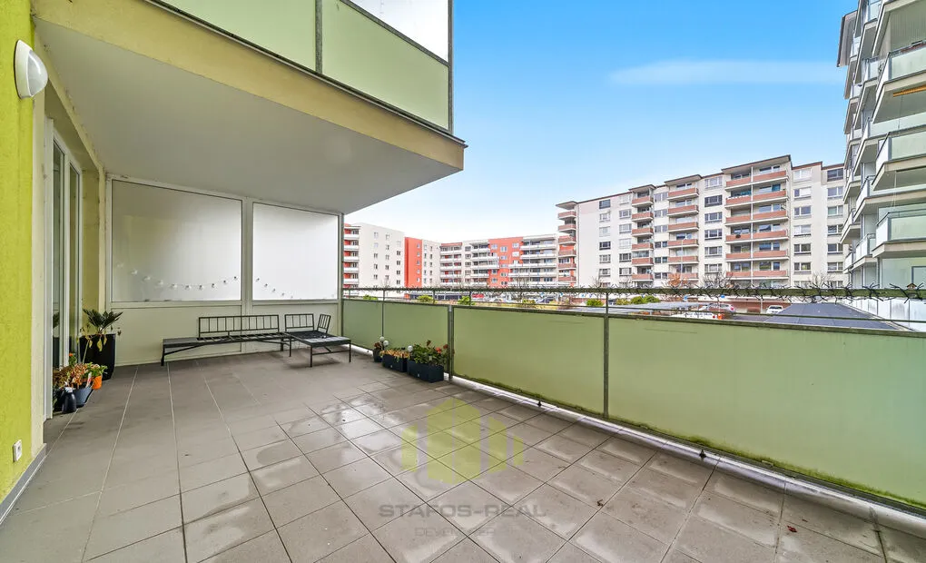 Prodej moderního bytu 2+kk 52,72m2 + lodžie 21,92m2 v novostavbě, Janského, Olomouc - Povel