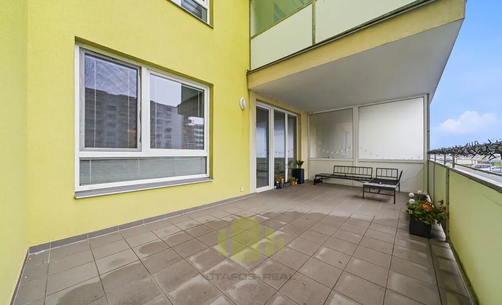 Prodej moderního bytu 2+kk 52,72m2 + lodžie 21,92m2 v novostavbě, Janského, Olomouc - Povel