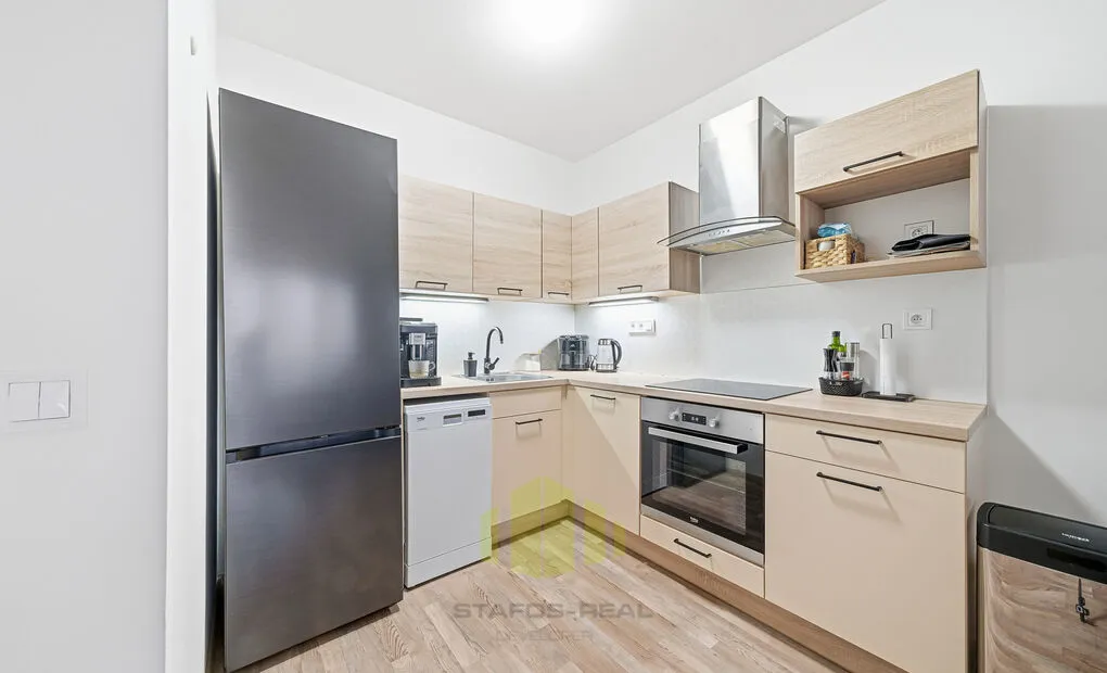 Prodej moderního bytu 2+kk 52,72m2 + lodžie 21,92m2 v novostavbě, Janského, Olomouc - Povel